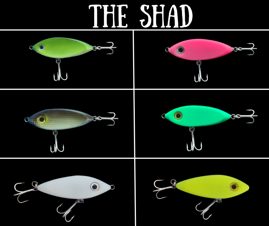 Mann's Bait Company Shadow Fishing Lure, Pack of 10, 5.5-Inch, Threadfin  Shad, Diving Lures -  Canada